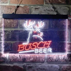 Busch Deer 2 Neon-Like LED Sign