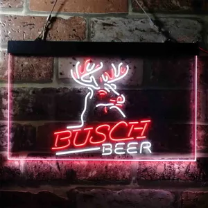 Busch Deer 2 Neon-Like LED Sign
