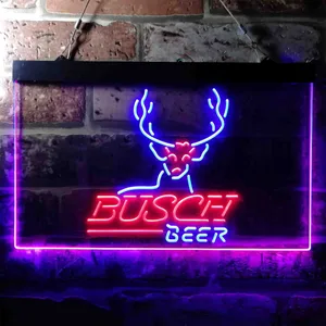 Busch Deer 3 Neon-Like LED Sign