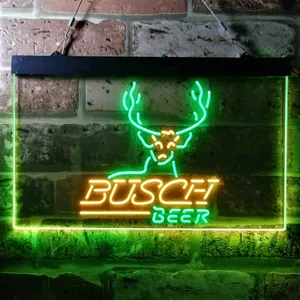 Busch Deer 3 Neon-Like LED Sign