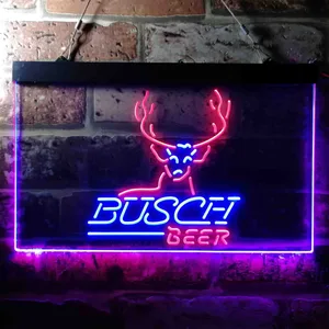 Busch Deer 3 Neon-Like LED Sign