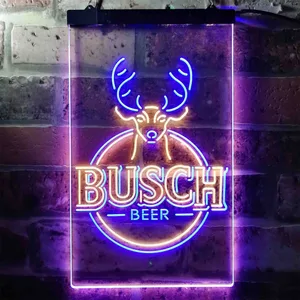 Busch Deer Neon-Like LED Sign