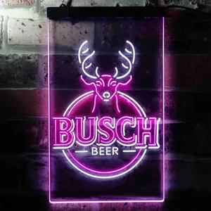 Busch Deer Neon-Like LED Sign