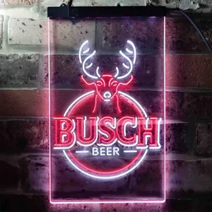 Busch Deer Neon-Like LED Sign