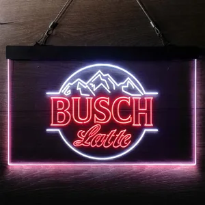 Busch Latte Neon-Like LED Sign
