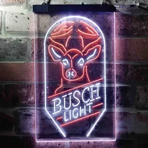 Busch Light Deer 2 Neon-Like LED Sign