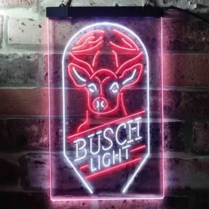 Busch Light Deer 2 Neon-Like LED Sign