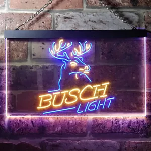 Busch Light Deer Neon-Like LED Sign