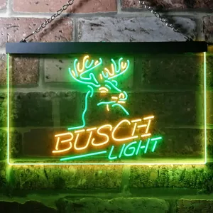 Busch Light Deer Neon-Like LED Sign