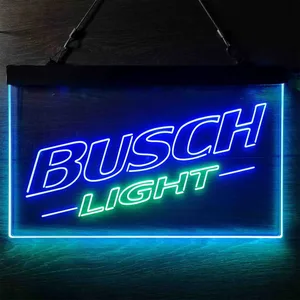 Busch Light Logo Plain Neon-Like LED Sign