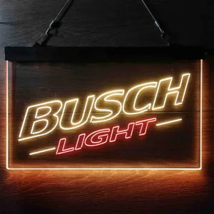 Busch Light Logo Plain Neon-Like LED Sign