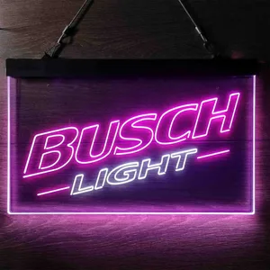 Busch Light Logo Plain Neon-Like LED Sign