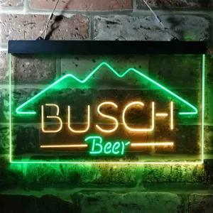 Busch Mountain 2 Neon-Like LED Sign