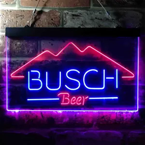Busch Mountain 2 Neon-Like LED Sign