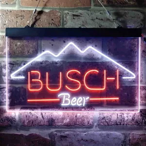 Busch Mountain 2 Neon-Like LED Sign
