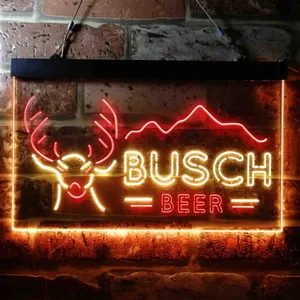 Busch Mountain Deer Neon-Like LED Sign
