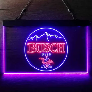 Busch Mountain Neon-Like LED Sign