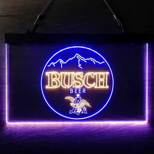 Busch Mountain Neon-Like LED Sign