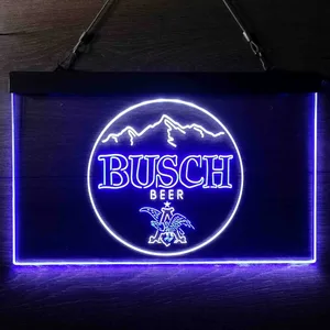 Busch Mountain Neon-Like LED Sign