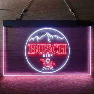 Busch Mountain Neon-Like LED Sign