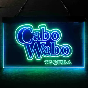 Cabo Wabo Tequila Neon-Like LED Sign