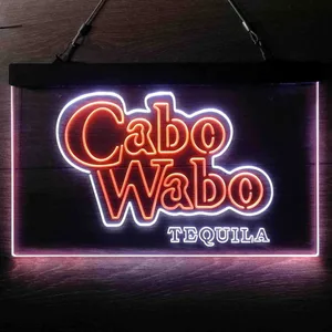 Cabo Wabo Tequila Neon-Like LED Sign