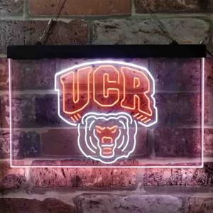 California Riverside Highlanders Logo Neon-Like LED Sign