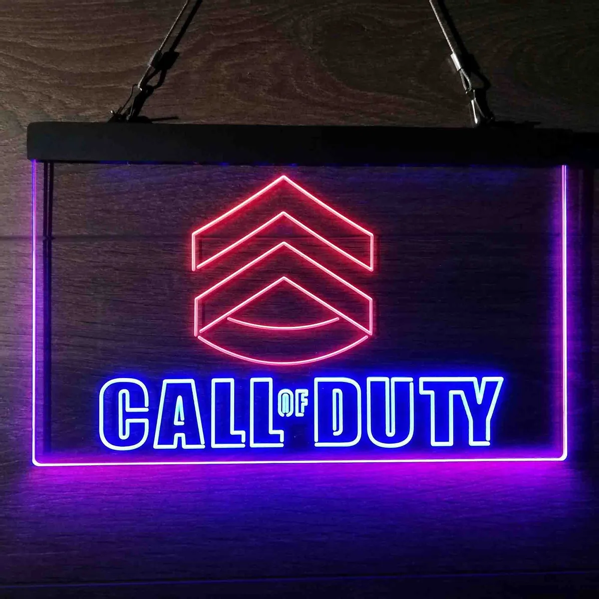 Call of Duty Logo Neon-Like LED Sign