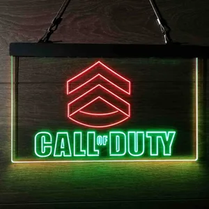 Call of Duty Logo Neon-Like LED Sign