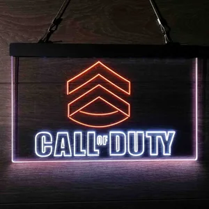 Call of Duty Logo Neon-Like LED Sign