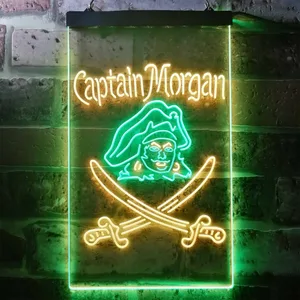 Captain Morgan Pirate Neon-Like LED Sign