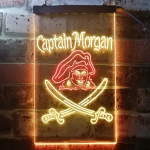 Captain Morgan Pirate Neon-Like LED Sign