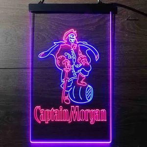 Captain Morgan Standing Neon-Like LED Sign