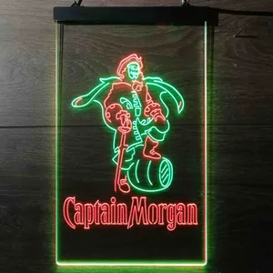 Captain Morgan Standing Neon-Like LED Sign