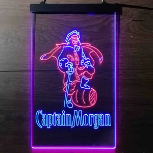 Captain Morgan Standing Neon-Like LED Sign