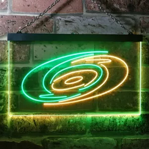 Carolina Hurricanes Logo 1 Neon-Like LED Sign