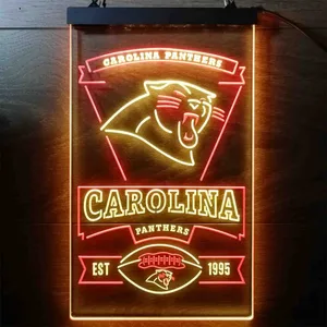 Carolina Panthers EST 1995 Neon-Like LED Sign