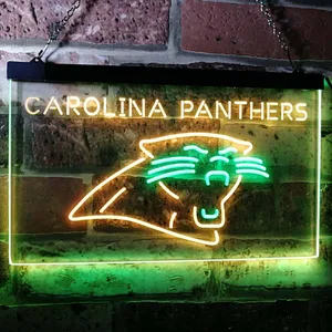 Carolina Panthers Neon-Like LED Sign