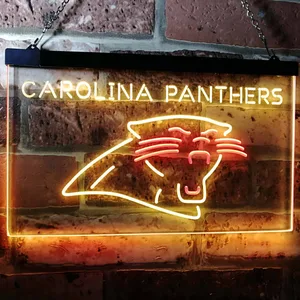 Carolina Panthers Neon-Like LED Sign