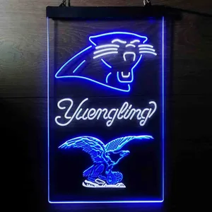 Carolina Panthers Yuengling Neon-Like LED Sign
