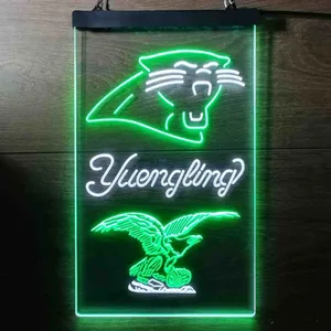 Carolina Panthers Yuengling Neon-Like LED Sign