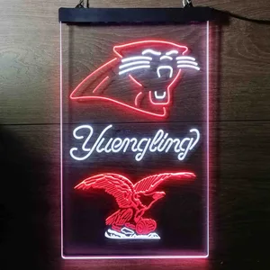 Carolina Panthers Yuengling Neon-Like LED Sign