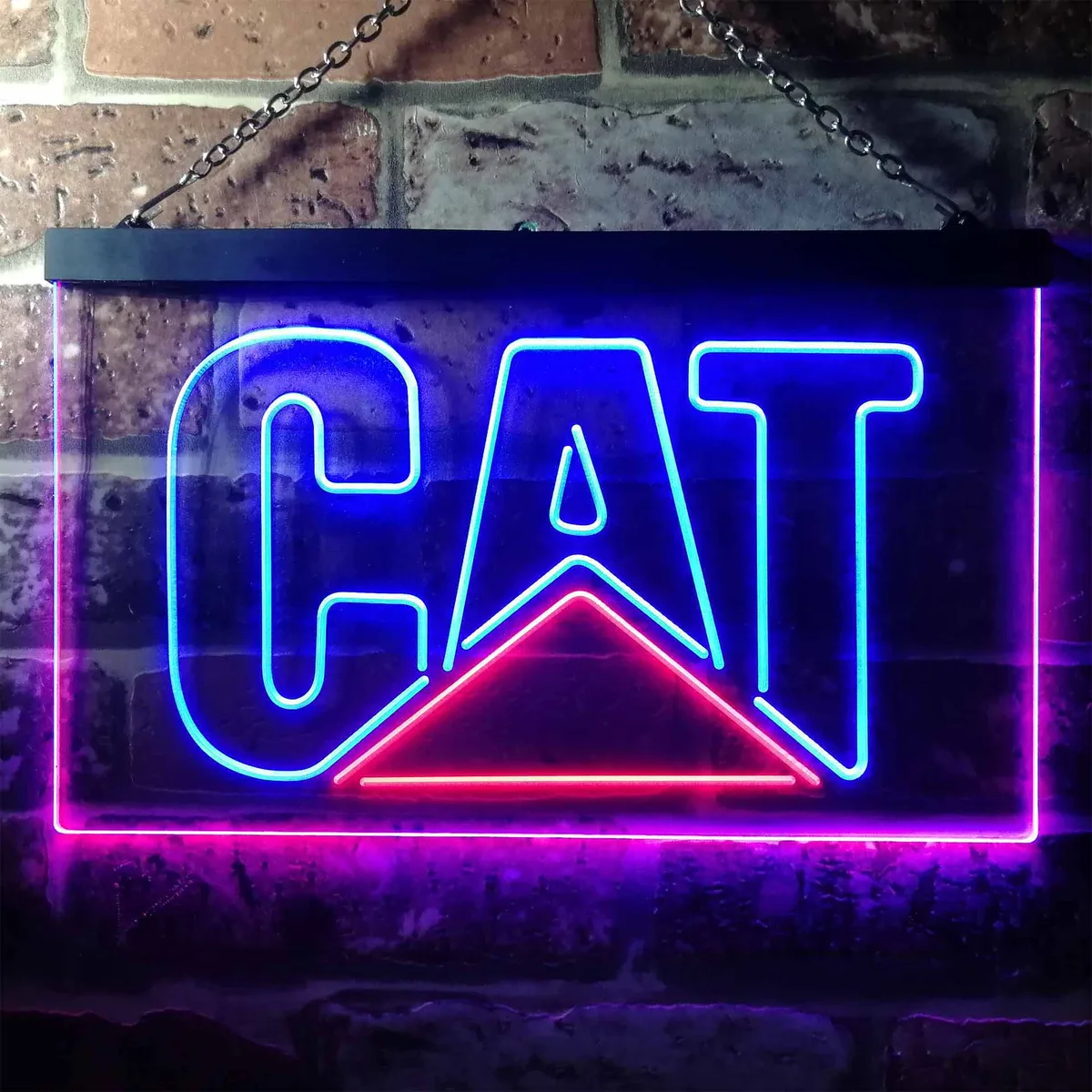 Caterpillar Neon-Like LED Sign