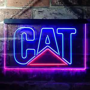 Caterpillar Neon-Like LED Sign