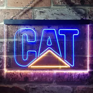 Caterpillar Neon-Like LED Sign