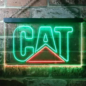 Caterpillar Neon-Like LED Sign