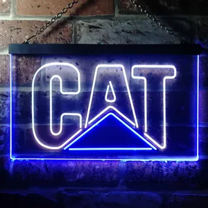 Caterpillar Neon-Like LED Sign