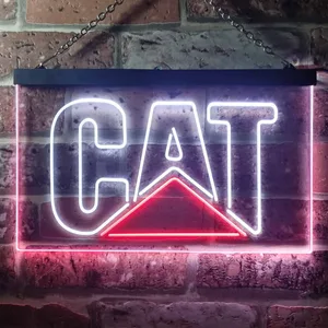 Caterpillar Neon-Like LED Sign