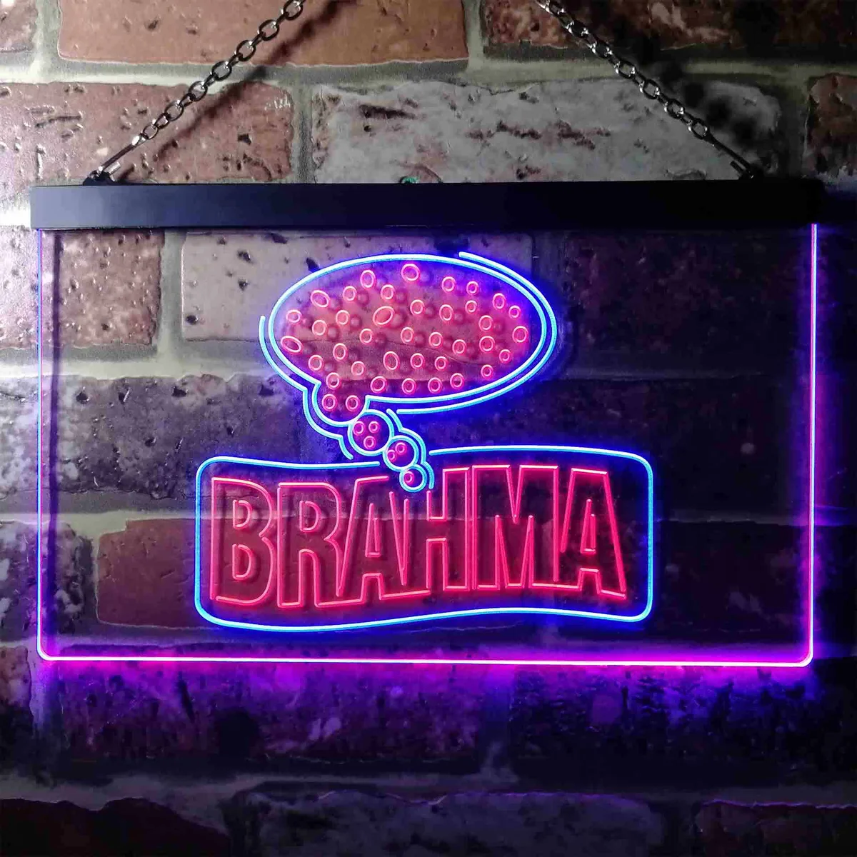 Cerveza Brahma Think Beer Neon-Like LED Sign
