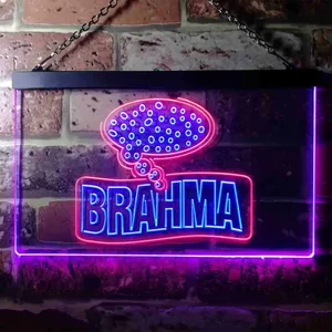 Cerveza Brahma Think Beer Neon-Like LED Sign